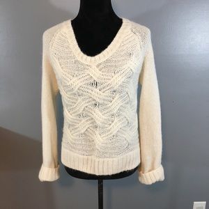 Moda International white sweater